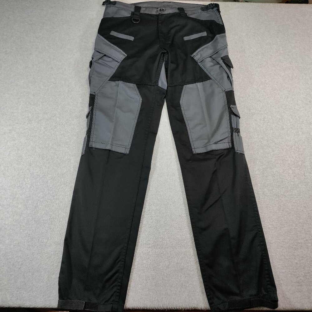 Military Tactical Cargo Pants Mens 38x32 Black Gray Outdoor Utility